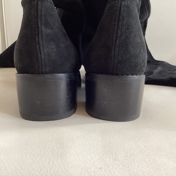 Stuart Weitzman Midland Suede Over-The-Knee Lace-Up Boots SZ 6/36 - Picture 10 of 10